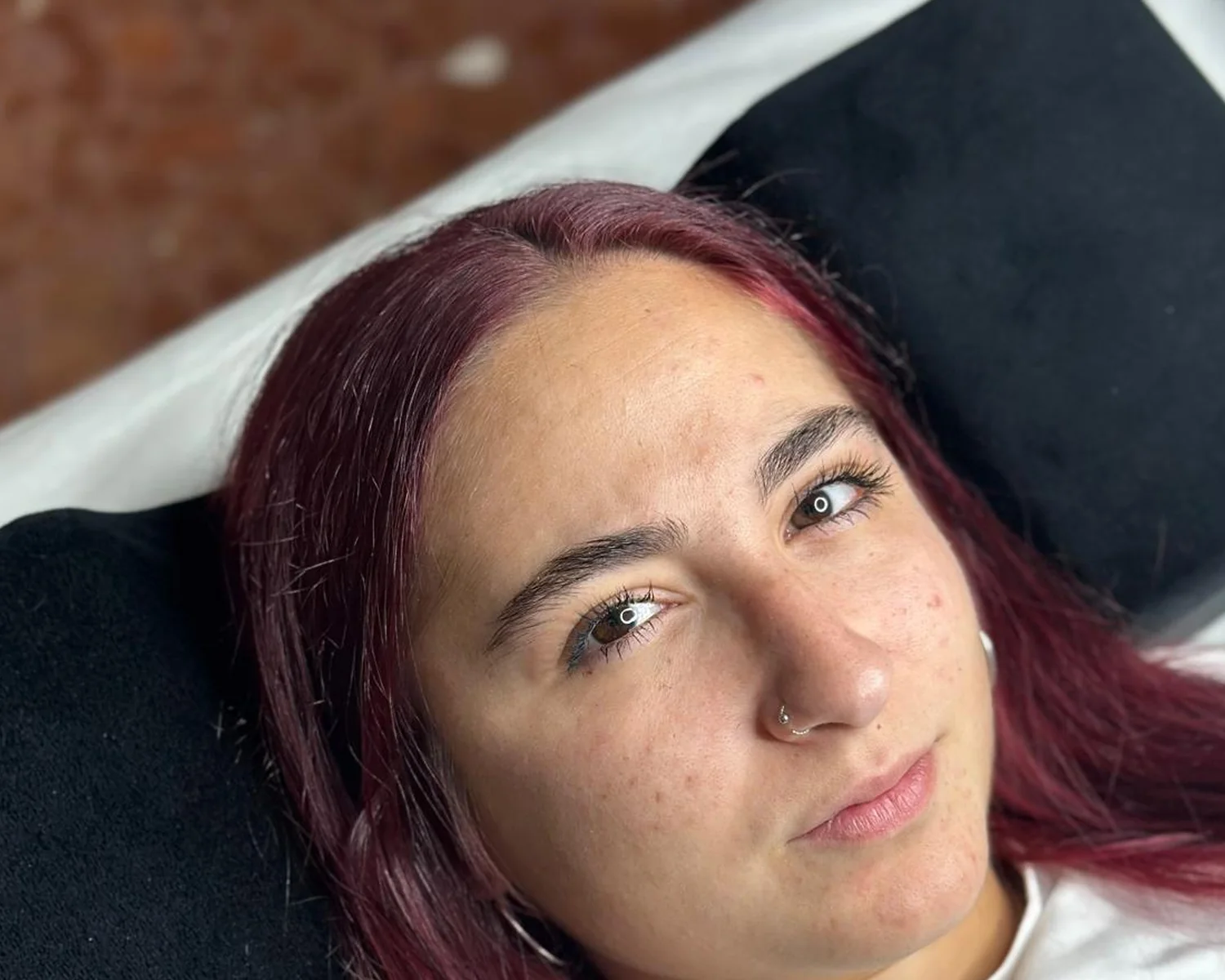 Estado real de las cejas antes de la micropigmentación